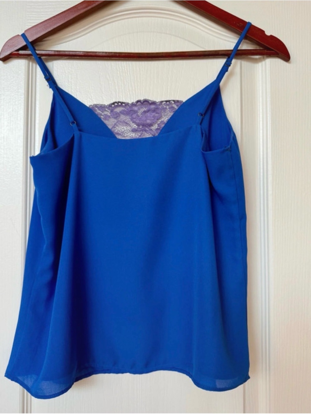 Melrose & Market Royal Blue Lace Spaghetti Strap Camisole💙 - Picture 3 of 6